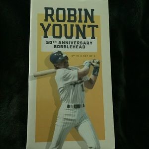 Bobblehead Robin Yount 50 Anniversary